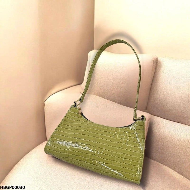 Crocodile Pattern Hand Bag