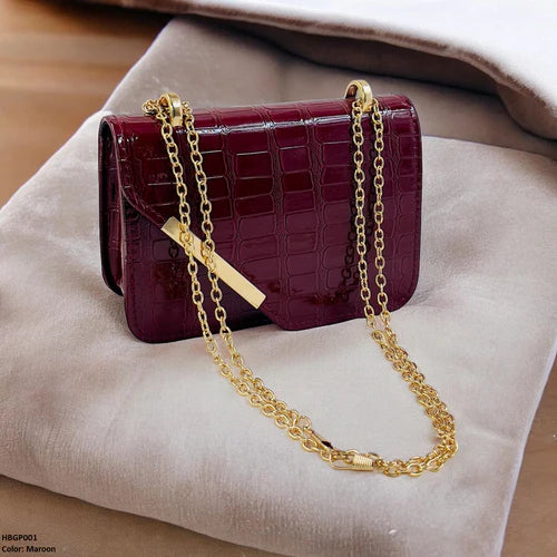 Cut Shaped Ladies Hand Bag/ clutch bag