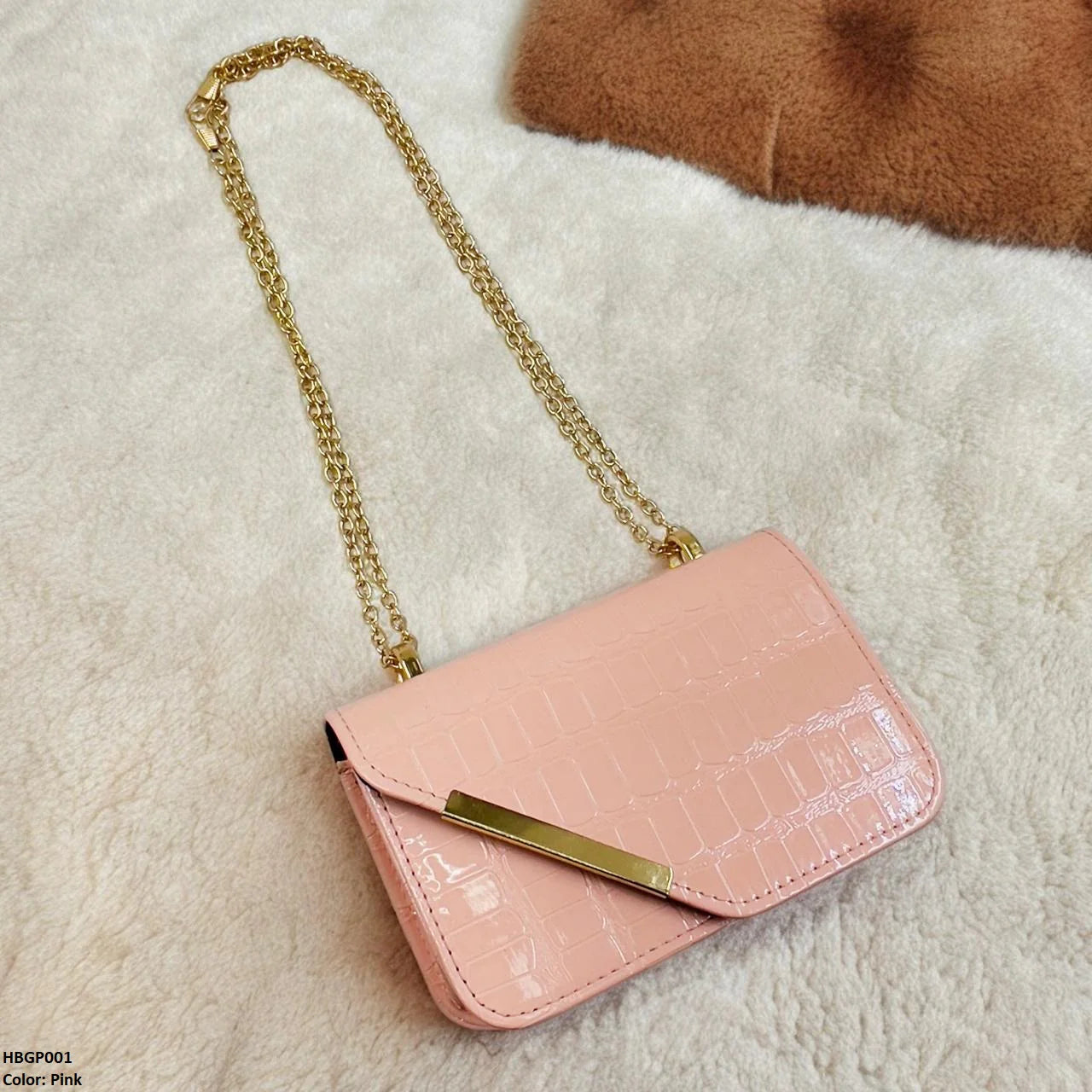 Cut Shaped Ladies Hand Bag/ clutch bag