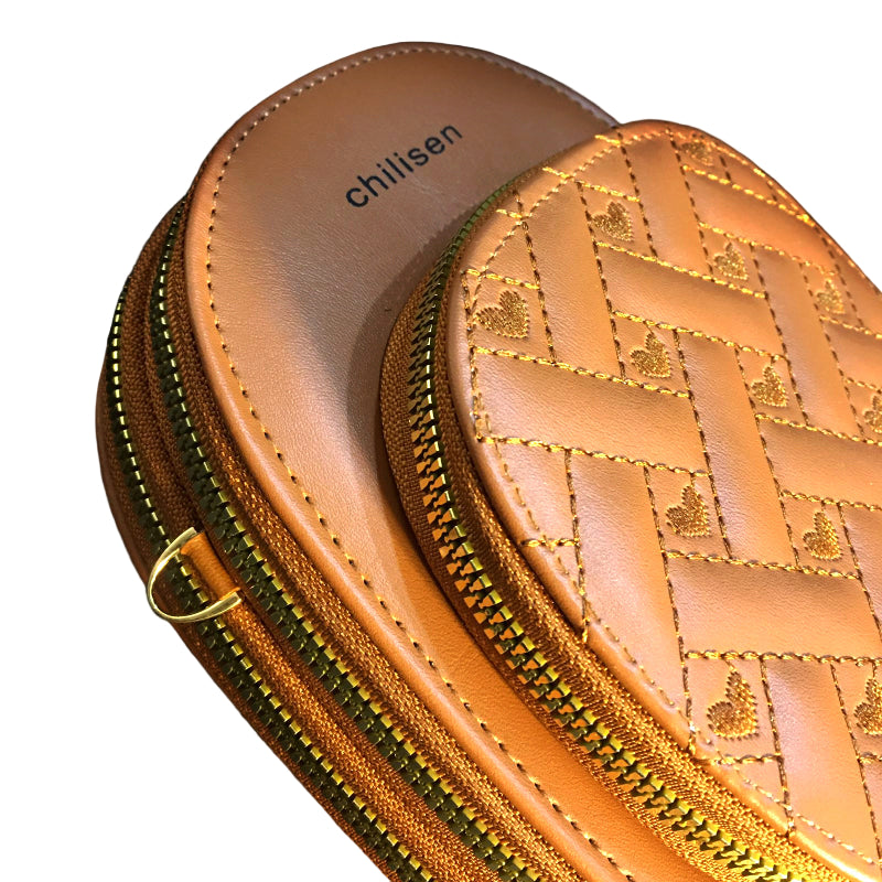 Trendy And Compact Chilisen Women’s Mini Crossbody Bags With 3 Pockets