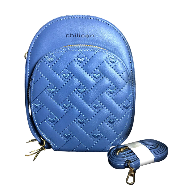 Trendy And Compact Chilisen Women’s Mini Crossbody Bags With 3 Pockets