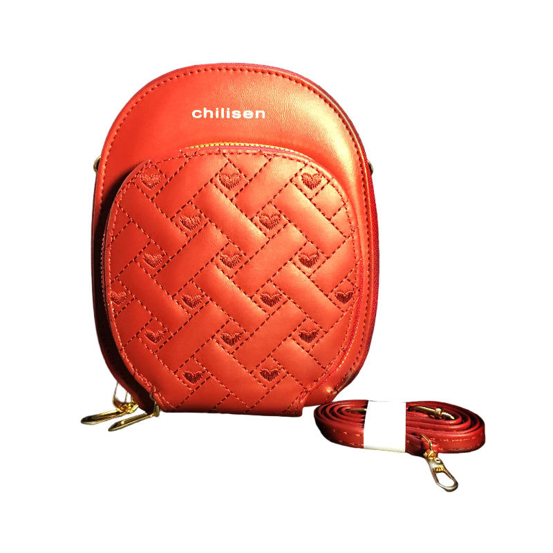 Trendy And Compact Chilisen Women’s Mini Crossbody Bags With 3 Pockets